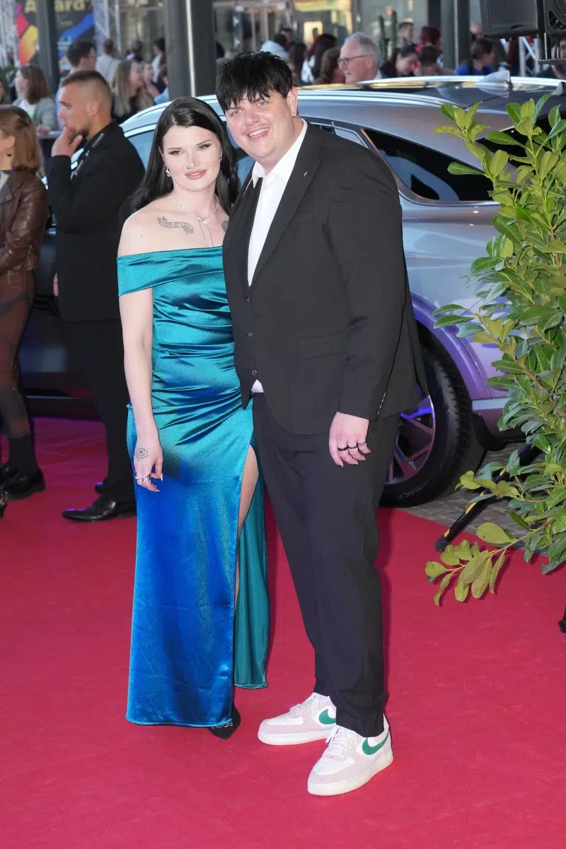 Isaak und Loreen Guderian bei der Verleihung vom Radio Regenbogen Award 2025 im Europapark am 04.04.2025 in Rust. Isaak und Loreen Guderian bei der Verleihung vom Radio Regenbogen Award 2025 im Europapark am 04.04.2025 in Rust.
