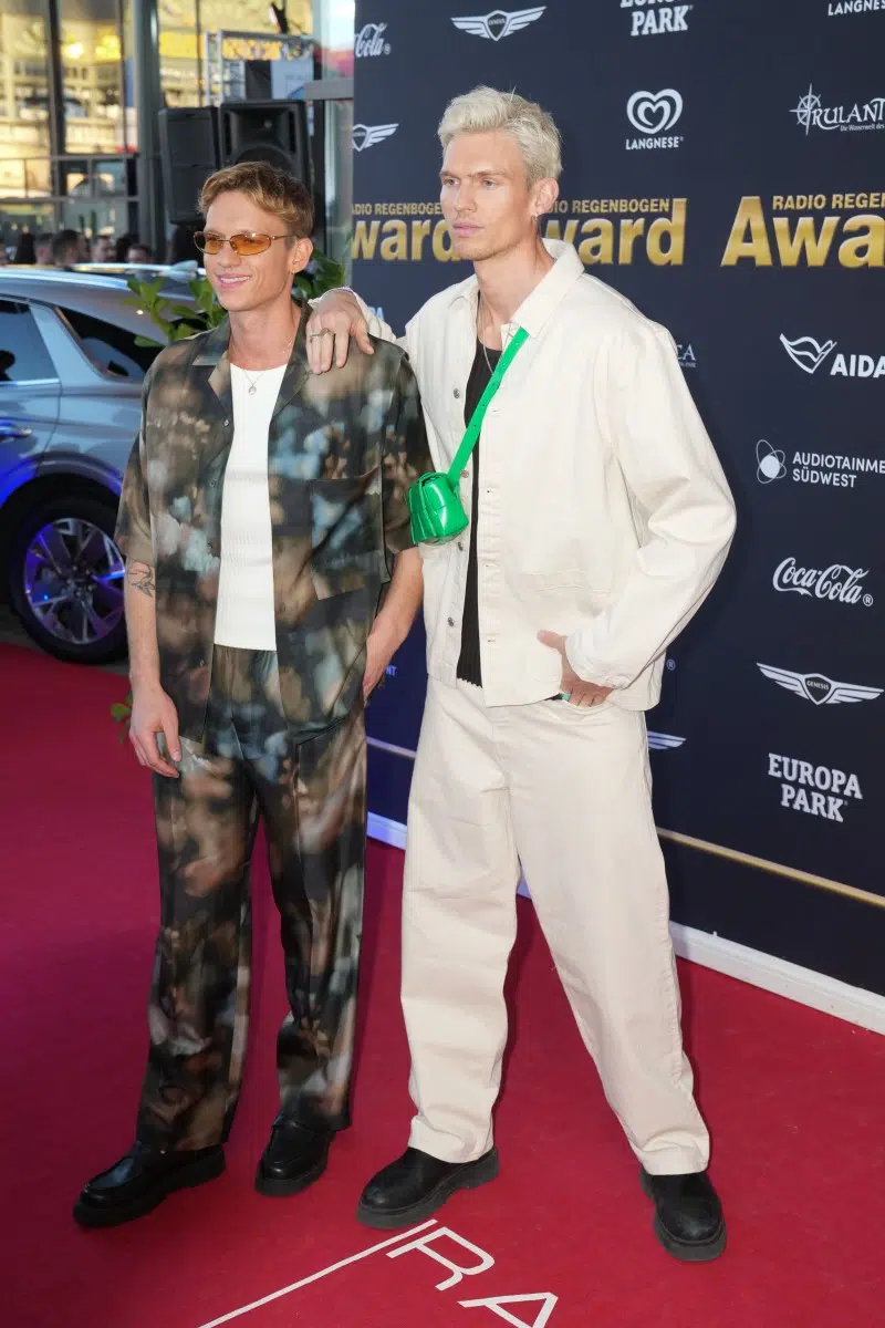 Fast Boy ( Lucas und Felix Hain ) bei der Verleihung vom Radio Regenbogen Award 2025 im Europapark am 04.04.2025 in Rust. Fast Boy ( Lucas und Felix Hain ) bei der Verleihung vom Radio Regenbogen Award 2025 im Europapark am 04.04.2025 in Rust.