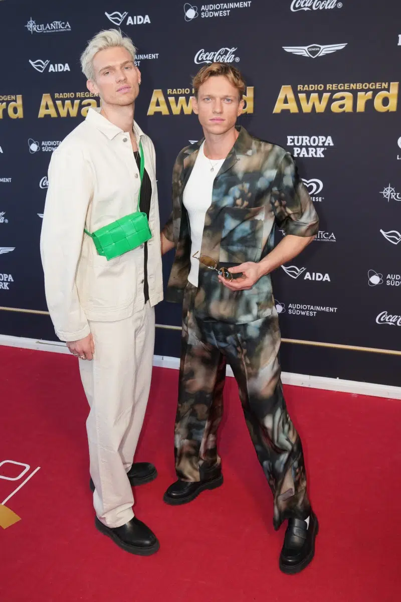 Fast Boy ( Lucas und Felix Hain ) bei der Verleihung vom Radio Regenbogen Award 2025 im Europapark am 04.04.2025 in Rust. Fast Boy ( Lucas und Felix Hain ) bei der Verleihung vom Radio Regenbogen Award 2025 im Europapark am 04.04.2025 in Rust.