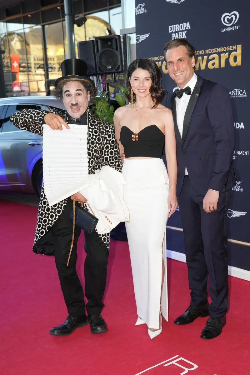 Thomas und Katja Mack bei der Verleihung vom Radio Regenbogen Award 2025 im Europapark am 04.04.2025 in Rust. Thomas und Katja Mack bei der Verleihung vom Radio Regenbogen Award 2025 im Europapark am 04.04.2025 in Rust.
