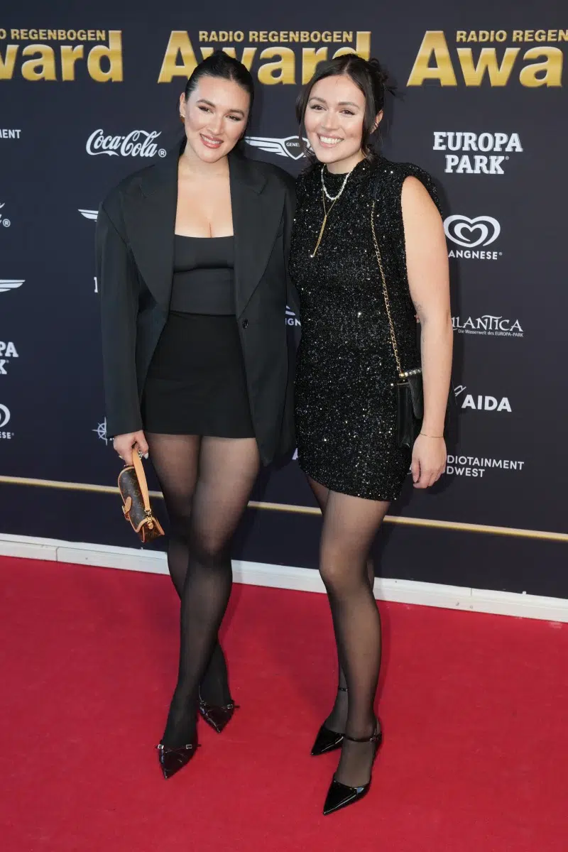 Anna Maria Damm und Katharina Damm bei der Verleihung vom Radio Regenbogen Award 2025 im Europapark am 04.04.2025 in Rust. Anna Maria Damm und Katharina Damm bei der Verleihung vom Radio Regenbogen Award 2025 im Europapark am 04.04.2025 in Rust.