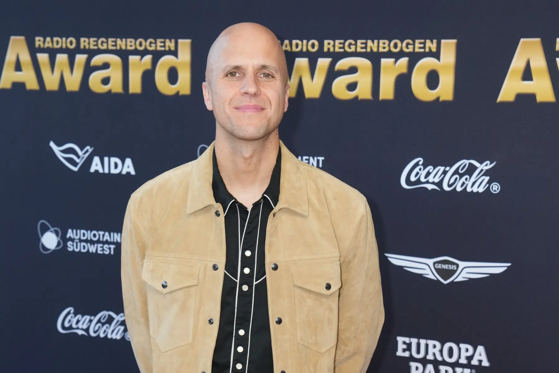 Milow bei der Verleihung vom Radio Regenbogen Award 2025 im Europapark am 04.04.2025 in Rust. Milow bei der Verleihung vom Radio Regenbogen Award 2025 im Europapark am 04.04.2025 in Rust.