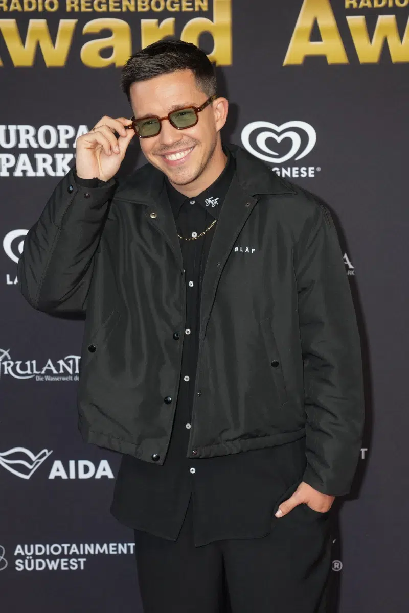 Nico Santos bei der Verleihung vom Radio Regenbogen Award 2025 im Europapark am 04.04.2025 in Rust. Nico Santos bei der Verleihung vom Radio Regenbogen Award 2025 im Europapark am 04.04.2025 in Rust.