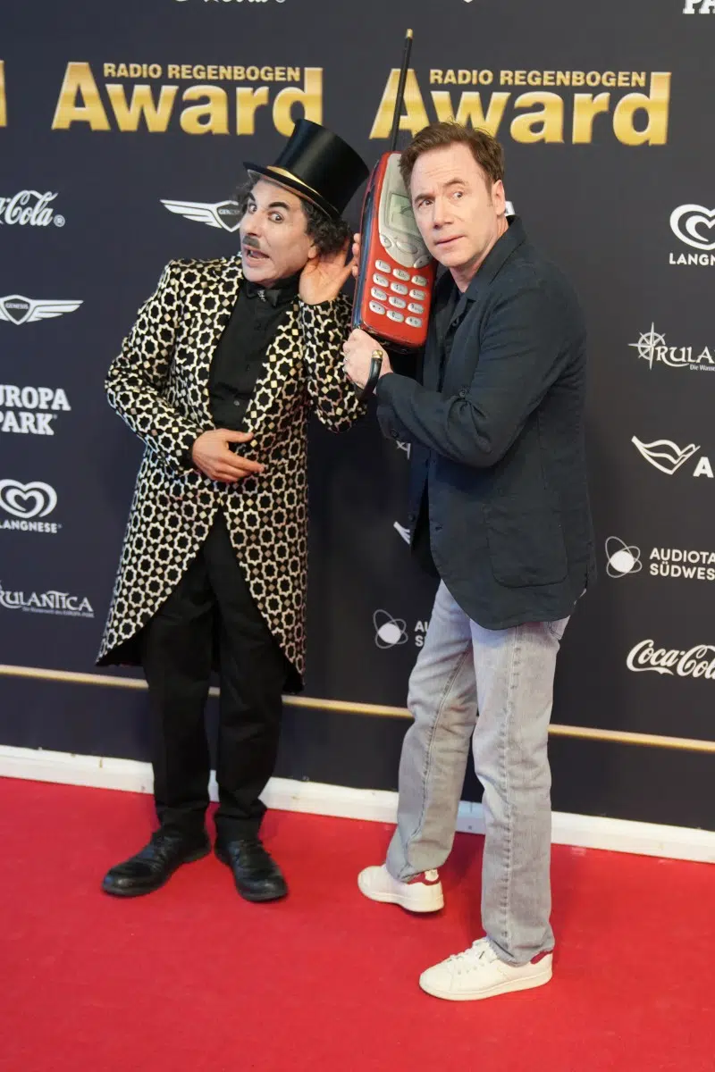 Michael Bully Herbig bei der Verleihung vom Radio Regenbogen Award 2025 im Europapark am 04.04.2025 in Rust. Michael Bully Herbig bei der Verleihung vom Radio Regenbogen Award 2025 im Europapark am 04.04.2025 in Rust.