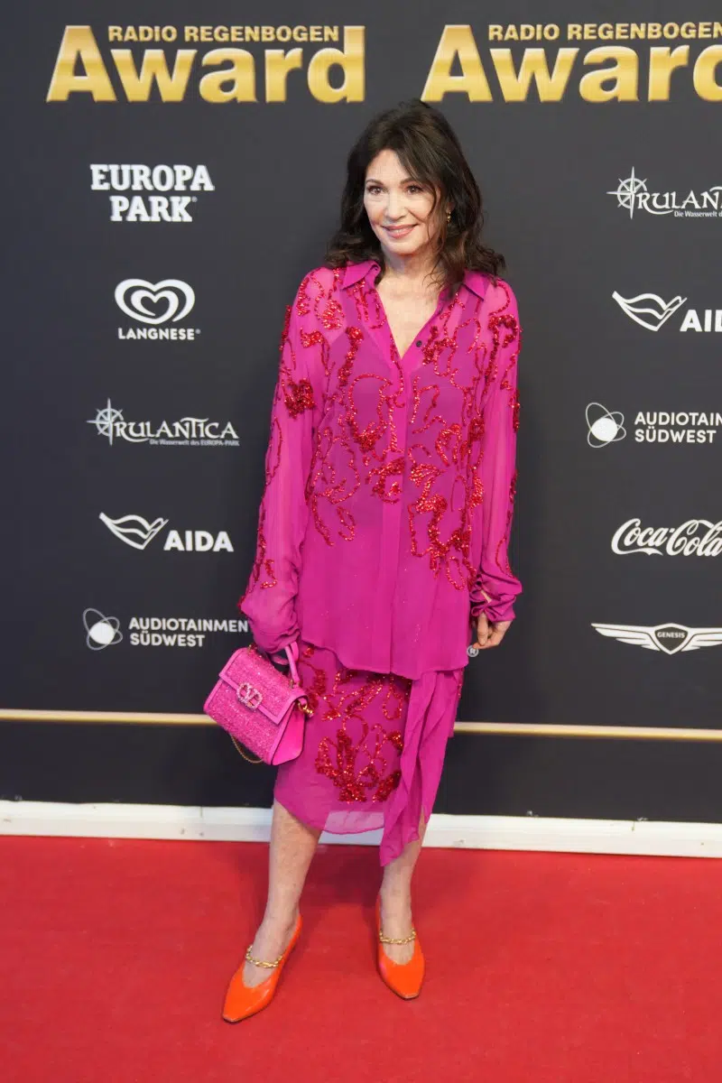 Iris Berben bei der Verleihung vom Radio Regenbogen Award 2025 im Europapark am 04.04.2025 in Rust. Iris Berben bei der Verleihung vom Radio Regenbogen Award 2025 im Europapark am 04.04.2025 in Rust.