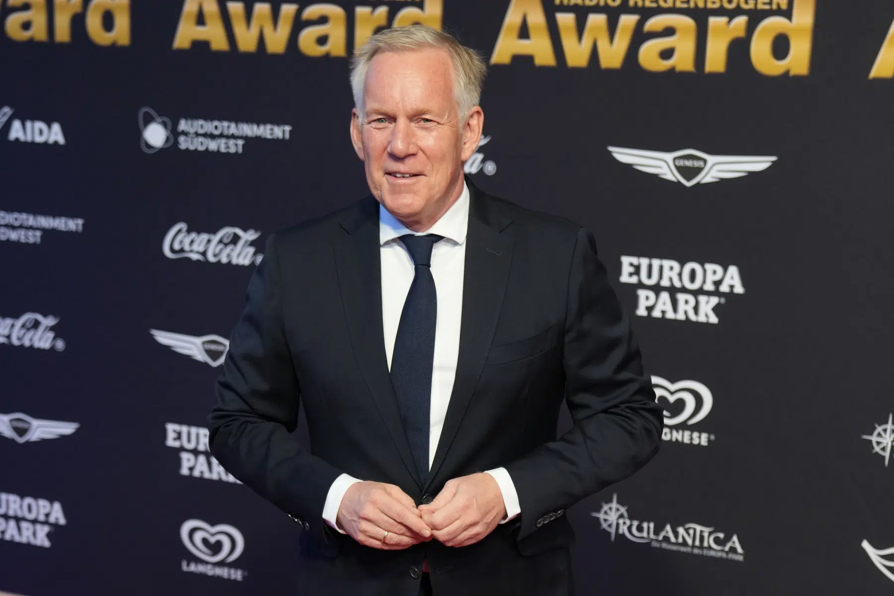 Johannes B. Kerner bei der Verleihung vom Radio Regenbogen Award 2025 im Europapark am 04.04.2025 in Rust. Johannes B. Kerner bei der Verleihung vom Radio Regenbogen Award 2025 im Europapark am 04.04.2025 in Rust.