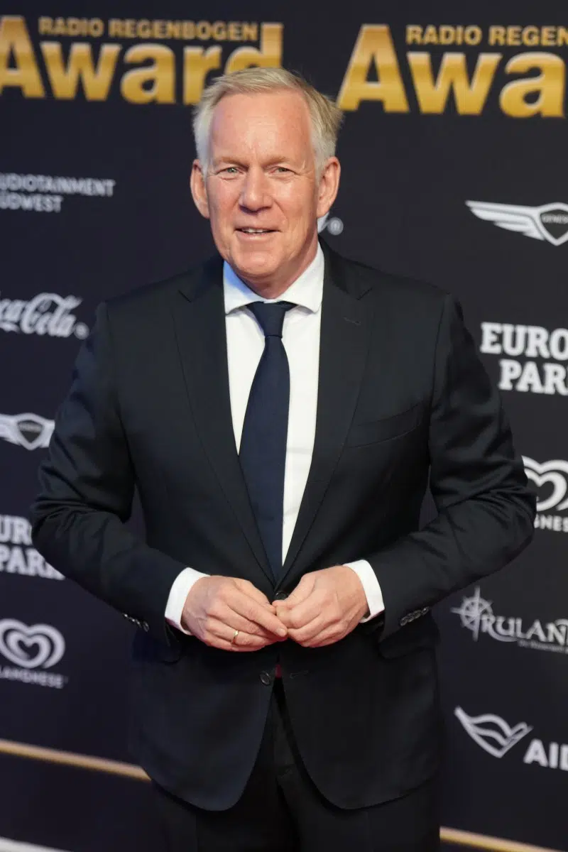 Johannes B. Kerner bei der Verleihung vom Radio Regenbogen Award 2025 im Europapark am 04.04.2025 in Rust. Johannes B. Kerner bei der Verleihung vom Radio Regenbogen Award 2025 im Europapark am 04.04.2025 in Rust.