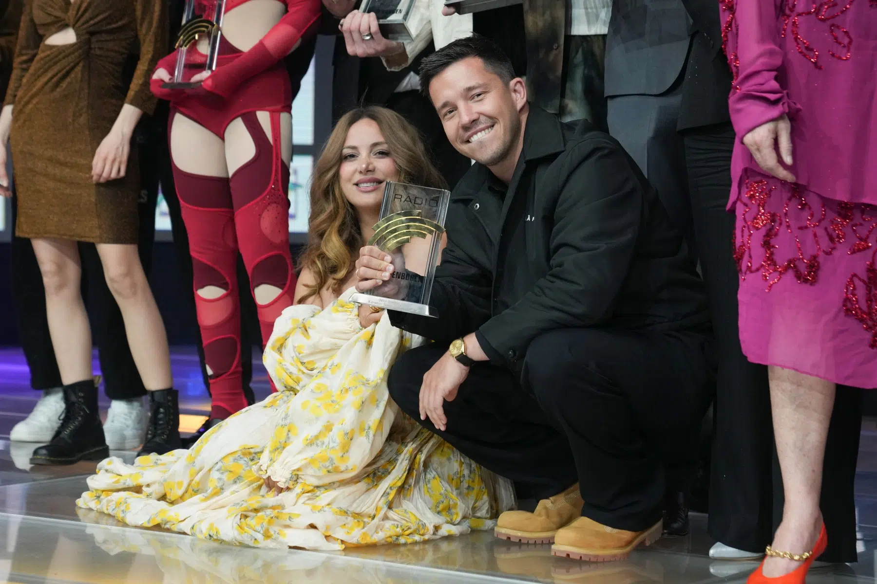 Enissa Amani und Nico Santos bei der Verleihung vom Radio Regenbogen Award 2025 im Europapark am 04.04.2025 in Rust. Enissa Amani und Nico Santos bei der Verleihung vom Radio Regenbogen Award 2025 im Europapark am 04.04.2025 in Rust.