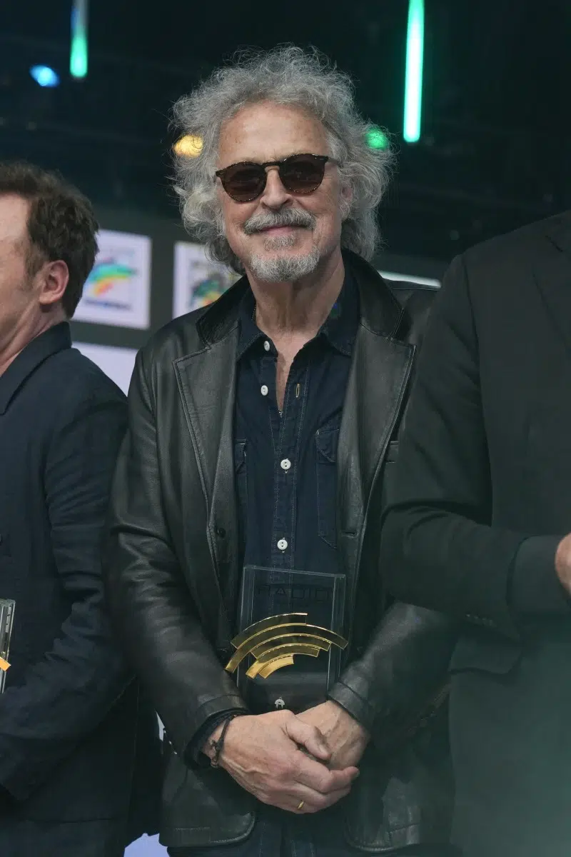 Roland Mack und Wolfgang Niedecken bei der Verleihung vom Radio Regenbogen Award 2025 im Europapark am 04.04.2025 in Rust. Roland Mack und Wolfgang Niedecken bei der Verleihung vom Radio Regenbogen Award 2025 im Europapark am 04.04.2025 in Rust.