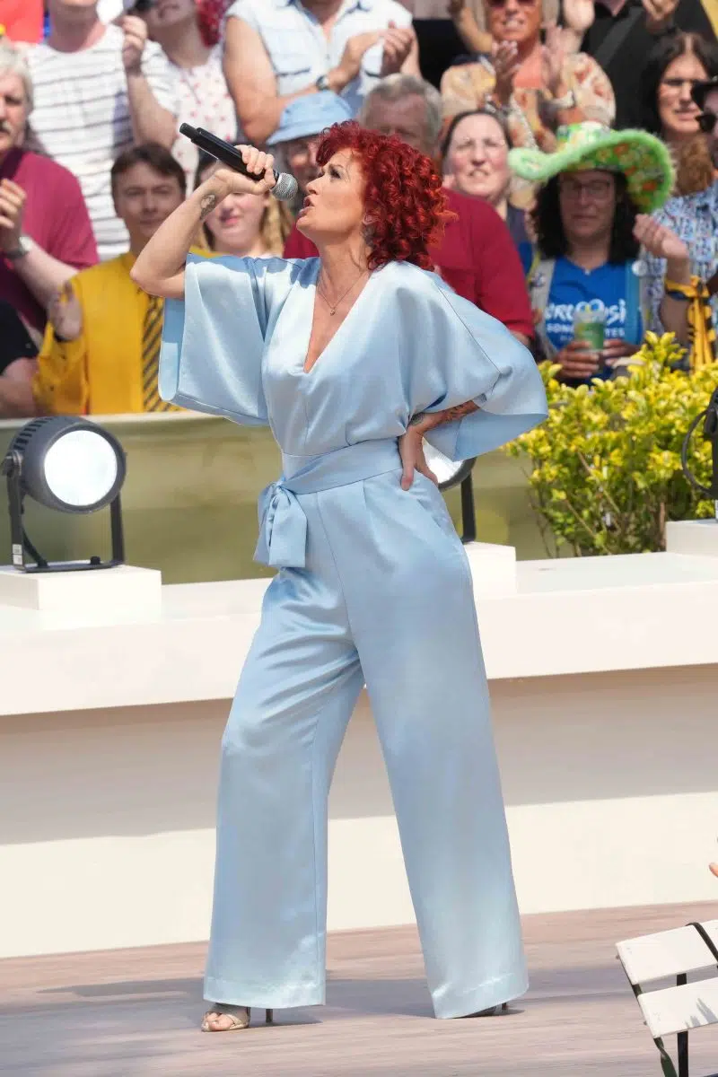 Sängerin Lucy Diakovska in der Unterhaltungsshow ZDF Fernsehgarten am 12.05.2024 in Mainz. Sängerin Lucy Diakovska in der Unterhaltungsshow ZDF Fernsehgarten am 12.05.2024 in Mainz.