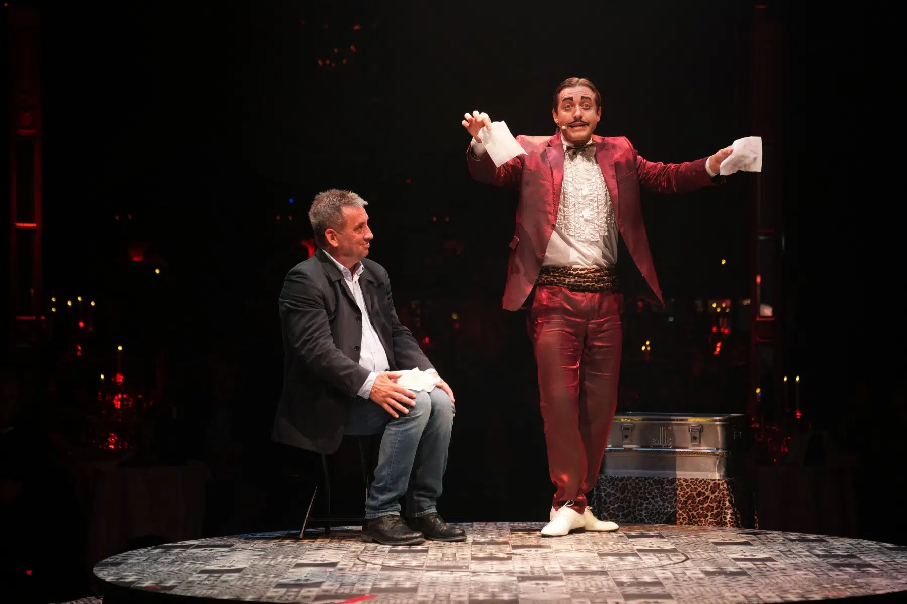 12.10.2023 Premiere der 25 Jahre Jubiläumsshow im Spiegelpalast des Radio Regenbogen Harald Wohlfahrt Palazzo 12.10.2023 Premiere der 25 Jahre Jubiläumsshow im Spiegelpalast des Radio Regenbogen Harald Wohlfahrt Palazzo