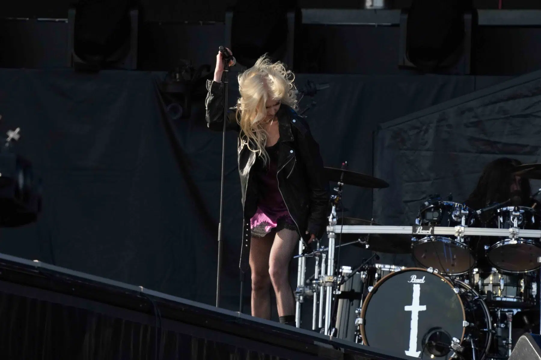 The Pretty Reckless als Support von AC/DC auf dem Hockenheimring am 13.07.2024. Foto © by Boris Korpak/bokopictures The Pretty Reckless als Support von AC/DC auf dem Hockenheimring am 13.07.2024. Foto © by Boris Korpak/bokopictures