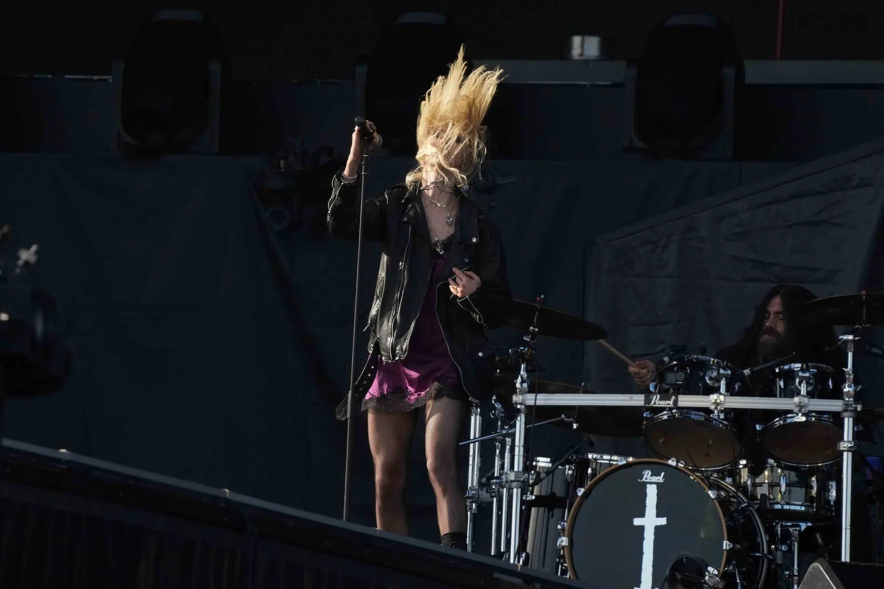 The Pretty Reckless als Support von AC/DC auf dem Hockenheimring am 13.07.2024. Foto © by Boris Korpak/bokopictures The Pretty Reckless als Support von AC/DC auf dem Hockenheimring am 13.07.2024. Foto © by Boris Korpak/bokopictures