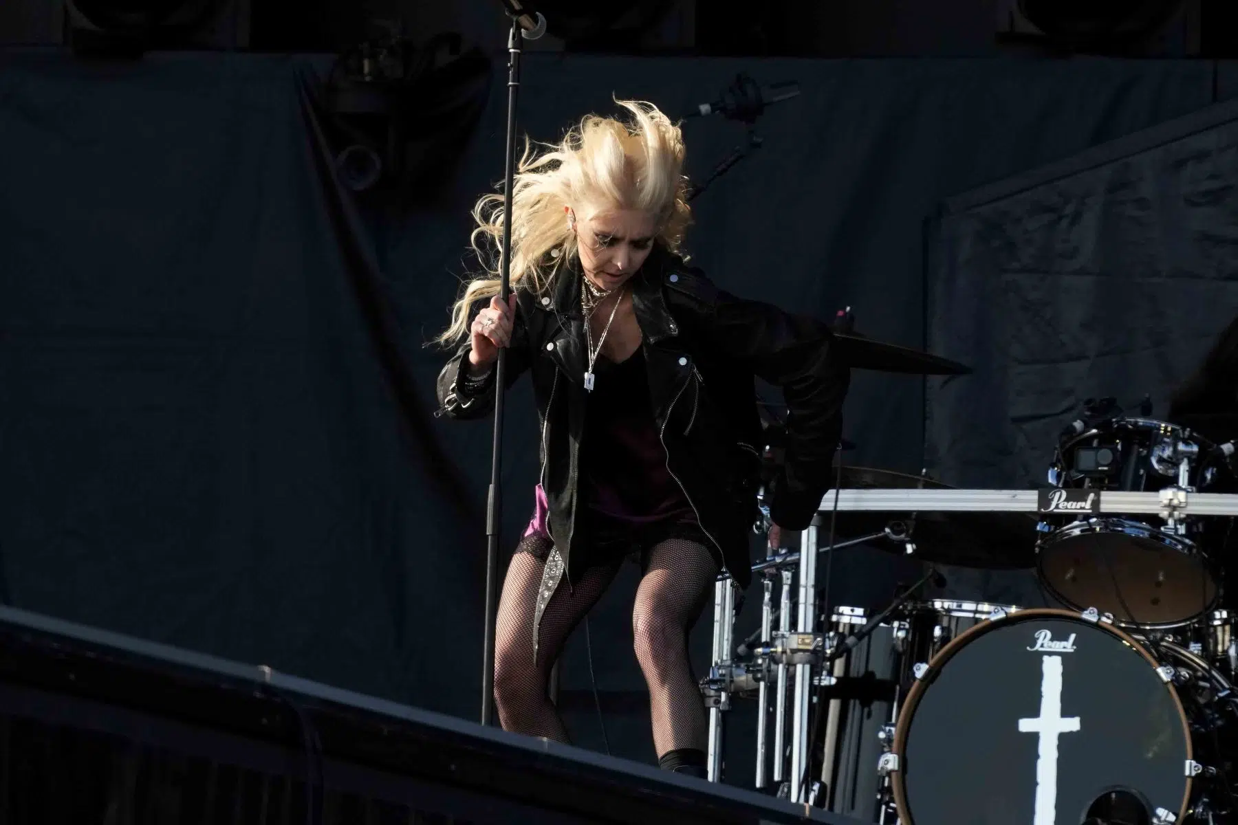 The Pretty Reckless als Support von AC/DC auf dem Hockenheimring am 13.07.2024. Foto © by Boris Korpak/bokopictures The Pretty Reckless als Support von AC/DC auf dem Hockenheimring am 13.07.2024. Foto © by Boris Korpak/bokopictures