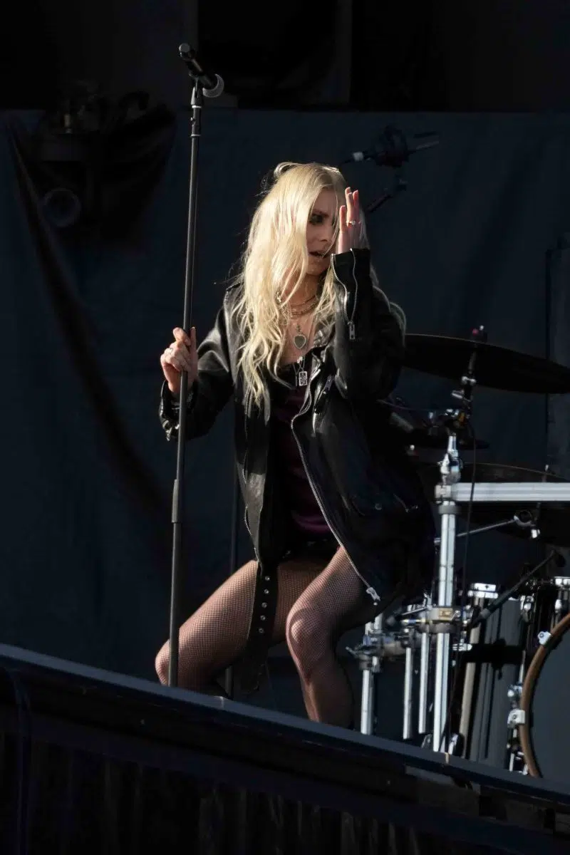 The Pretty Reckless als Support von AC/DC auf dem Hockenheimring am 13.07.2024. Foto © by Boris Korpak/bokopictures The Pretty Reckless als Support von AC/DC auf dem Hockenheimring am 13.07.2024. Foto © by Boris Korpak/bokopictures