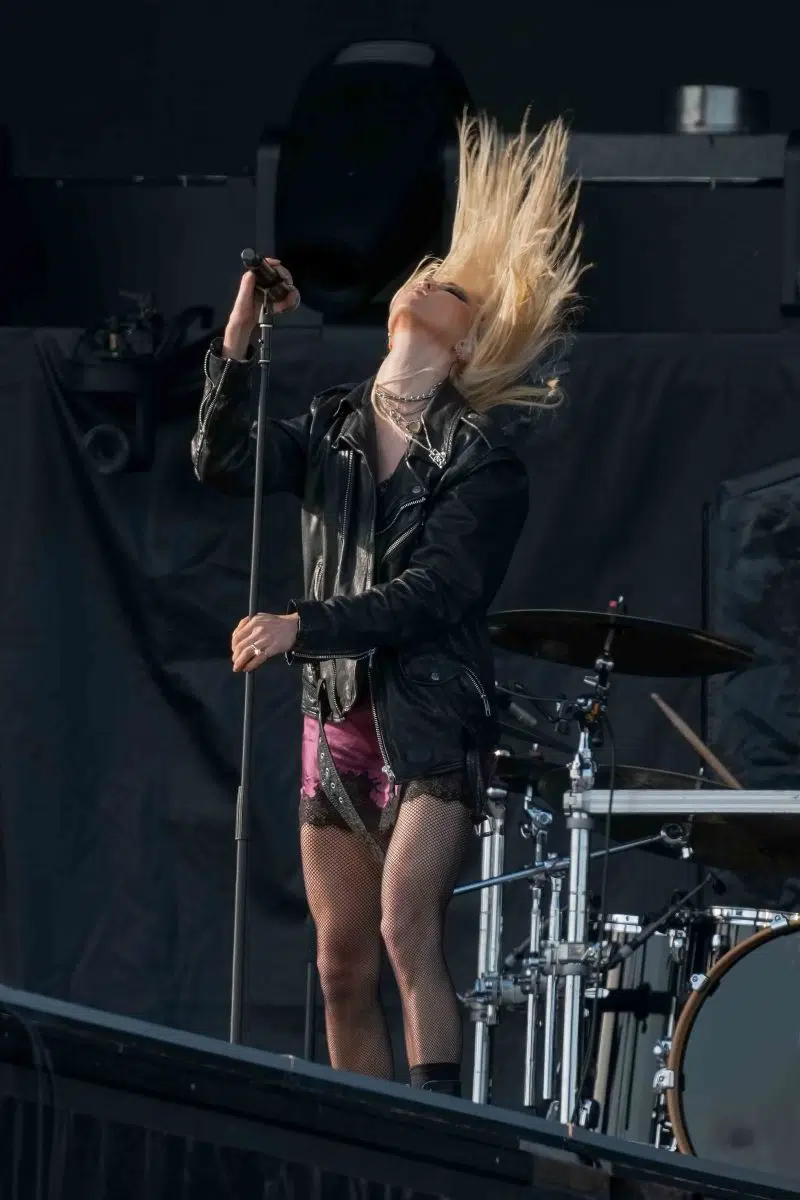 The Pretty Reckless als Support von AC/DC auf dem Hockenheimring am 13.07.2024. Foto © by Boris Korpak/bokopictures The Pretty Reckless als Support von AC/DC auf dem Hockenheimring am 13.07.2024. Foto © by Boris Korpak/bokopictures
