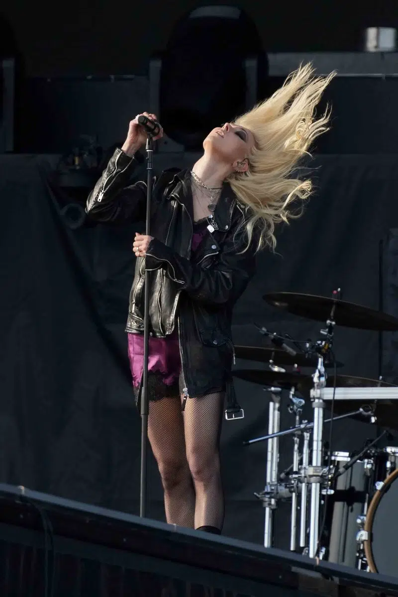 The Pretty Reckless als Support von AC/DC auf dem Hockenheimring am 13.07.2024. Foto © by Boris Korpak/bokopictures The Pretty Reckless als Support von AC/DC auf dem Hockenheimring am 13.07.2024. Foto © by Boris Korpak/bokopictures