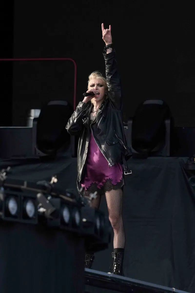 The Pretty Reckless als Support von AC/DC auf dem Hockenheimring am 13.07.2024. Foto © by Boris Korpak/bokopictures The Pretty Reckless als Support von AC/DC auf dem Hockenheimring am 13.07.2024. Foto © by Boris Korpak/bokopictures