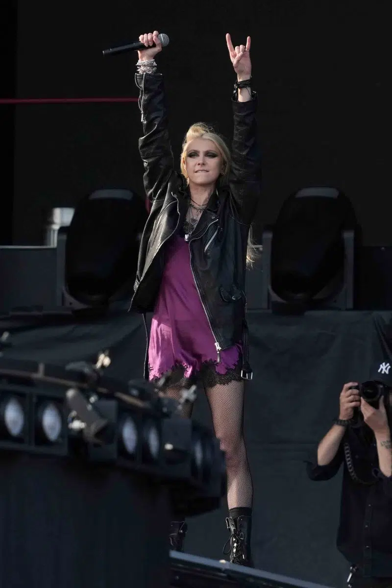 The Pretty Reckless als Support von AC/DC auf dem Hockenheimring am 13.07.2024. Foto © by Boris Korpak/bokopictures The Pretty Reckless als Support von AC/DC auf dem Hockenheimring am 13.07.2024. Foto © by Boris Korpak/bokopictures