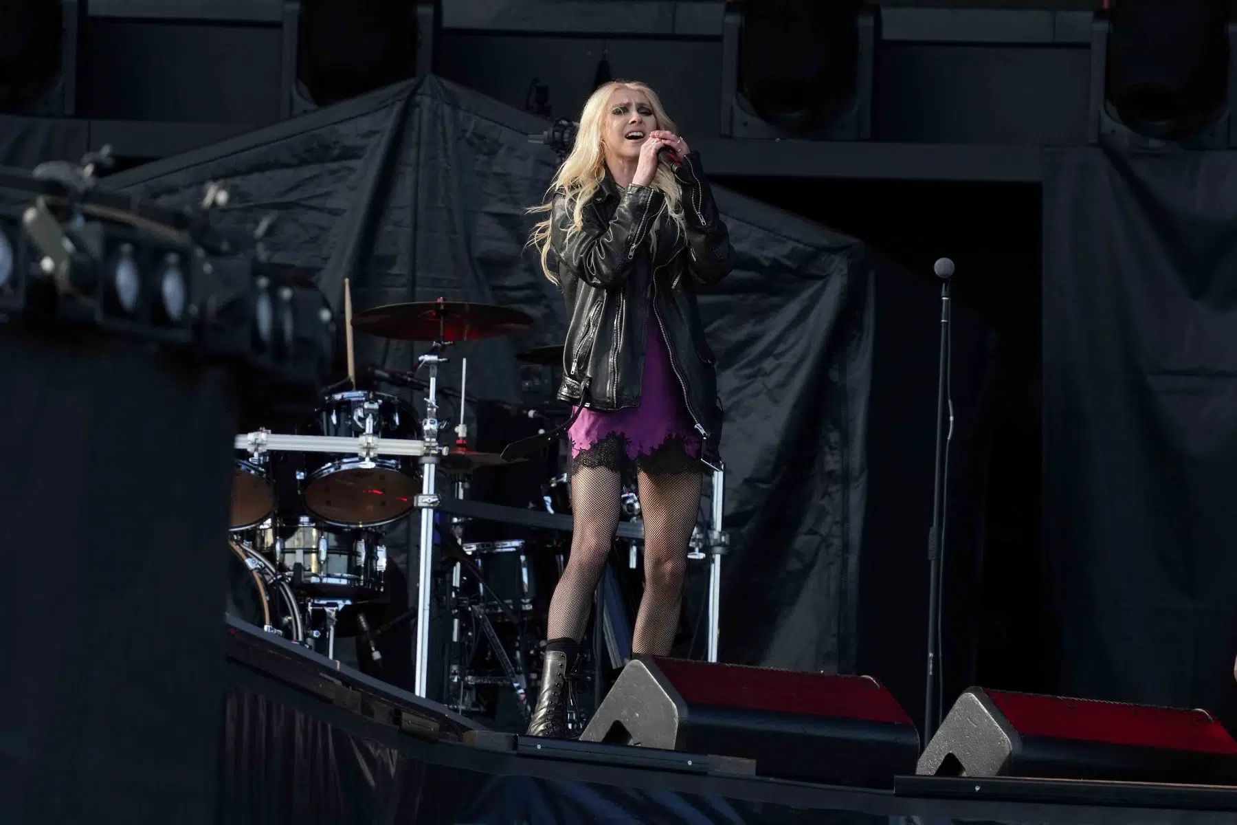 The Pretty Reckless als Support von AC/DC auf dem Hockenheimring am 13.07.2024. Foto © by Boris Korpak/bokopictures The Pretty Reckless als Support von AC/DC auf dem Hockenheimring am 13.07.2024. Foto © by Boris Korpak/bokopictures