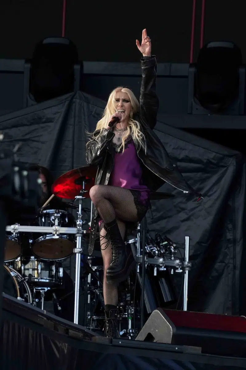 The Pretty Reckless als Support von AC/DC auf dem Hockenheimring am 13.07.2024. Foto © by Boris Korpak/bokopictures The Pretty Reckless als Support von AC/DC auf dem Hockenheimring am 13.07.2024. Foto © by Boris Korpak/bokopictures