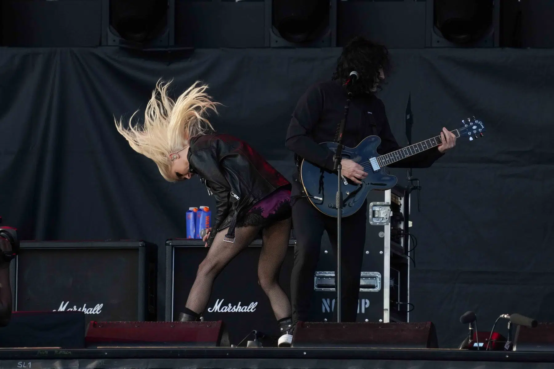 The Pretty Reckless als Support von AC/DC auf dem Hockenheimring am 13.07.2024. Foto © by Boris Korpak/bokopictures The Pretty Reckless als Support von AC/DC auf dem Hockenheimring am 13.07.2024. Foto © by Boris Korpak/bokopictures