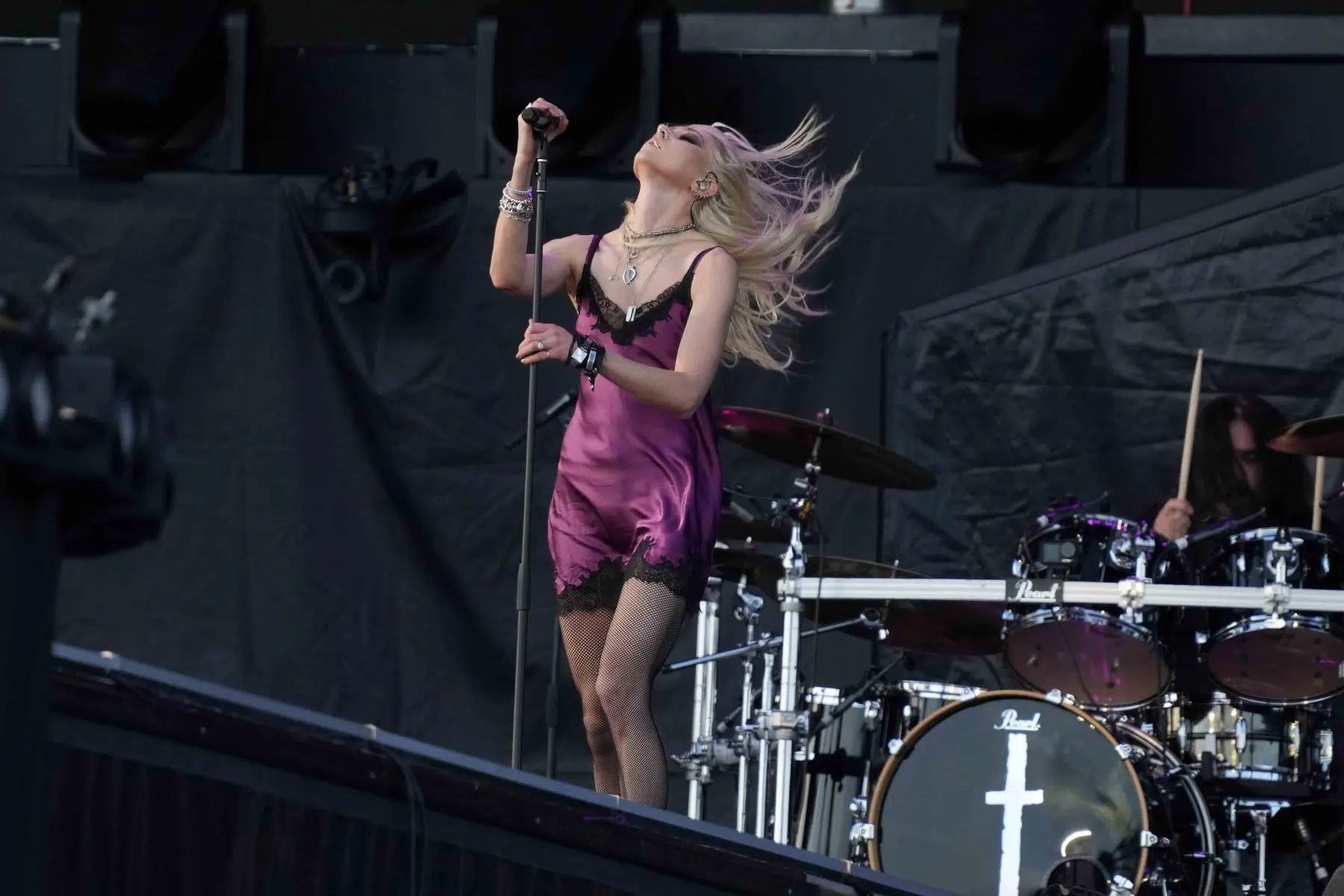 The Pretty Reckless als Support von AC/DC auf dem Hockenheimring am 13.07.2024. Foto © by Boris Korpak/bokopictures The Pretty Reckless als Support von AC/DC auf dem Hockenheimring am 13.07.2024. Foto © by Boris Korpak/bokopictures