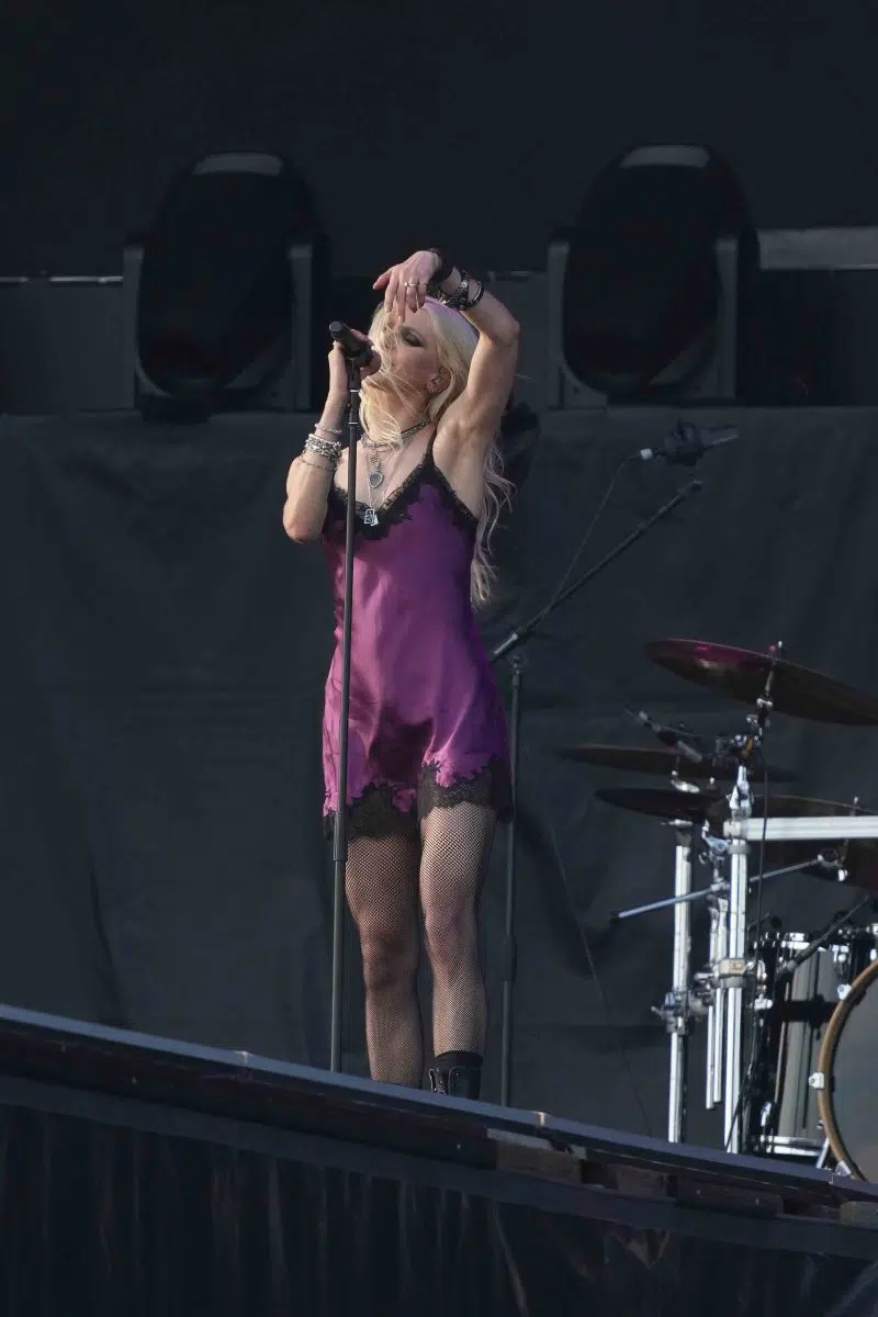 The Pretty Reckless als Support von AC/DC auf dem Hockenheimring am 13.07.2024. Foto © by Boris Korpak/bokopictures The Pretty Reckless als Support von AC/DC auf dem Hockenheimring am 13.07.2024. Foto © by Boris Korpak/bokopictures
