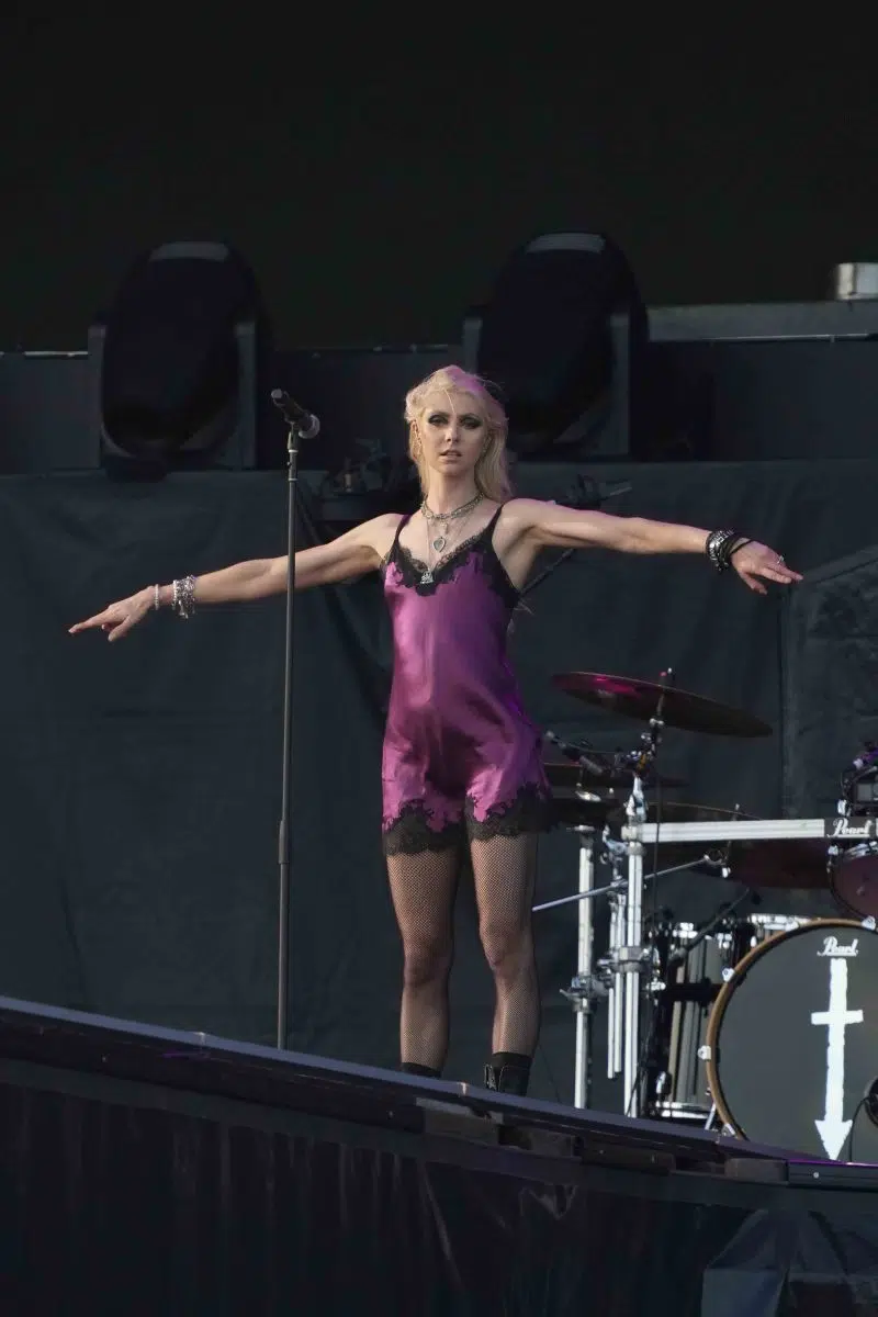 The Pretty Reckless als Support von AC/DC auf dem Hockenheimring am 13.07.2024. Foto © by Boris Korpak/bokopictures The Pretty Reckless als Support von AC/DC auf dem Hockenheimring am 13.07.2024. Foto © by Boris Korpak/bokopictures