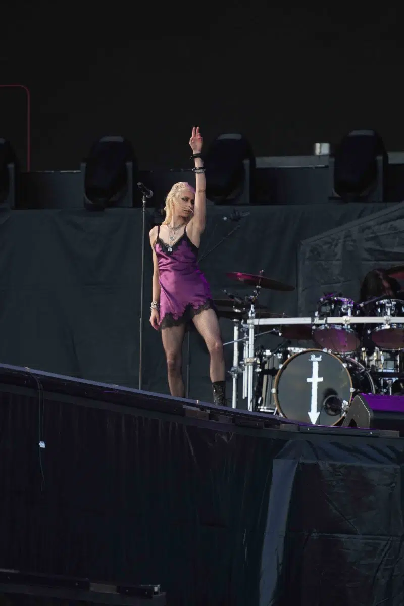 The Pretty Reckless als Support von AC/DC auf dem Hockenheimring am 13.07.2024. Foto © by Boris Korpak/bokopictures The Pretty Reckless als Support von AC/DC auf dem Hockenheimring am 13.07.2024. Foto © by Boris Korpak/bokopictures