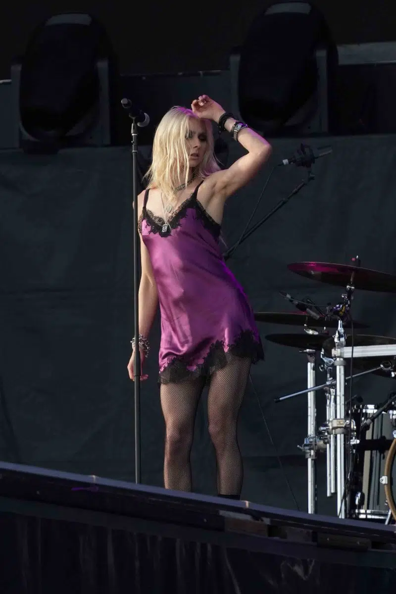 The Pretty Reckless als Support von AC/DC auf dem Hockenheimring am 13.07.2024. Foto © by Boris Korpak/bokopictures The Pretty Reckless als Support von AC/DC auf dem Hockenheimring am 13.07.2024. Foto © by Boris Korpak/bokopictures