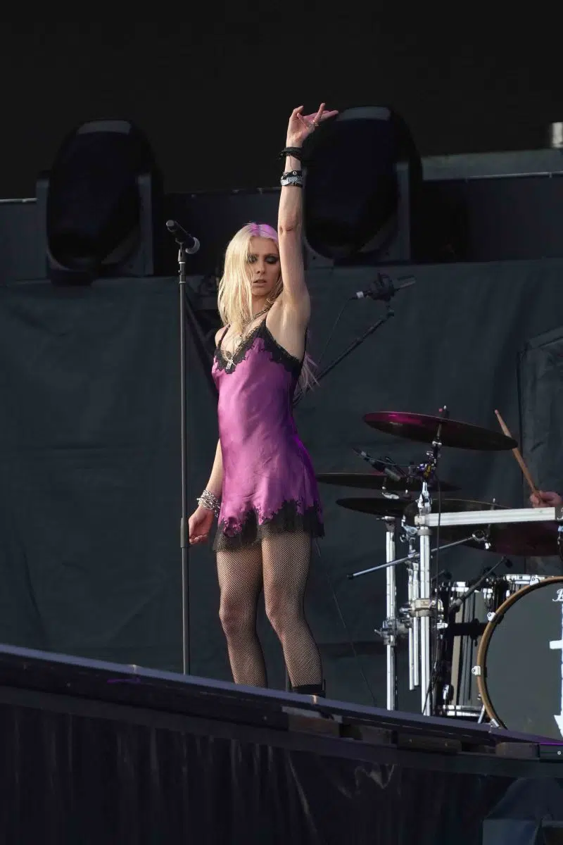 The Pretty Reckless als Support von AC/DC auf dem Hockenheimring am 13.07.2024. Foto © by Boris Korpak/bokopictures The Pretty Reckless als Support von AC/DC auf dem Hockenheimring am 13.07.2024. Foto © by Boris Korpak/bokopictures