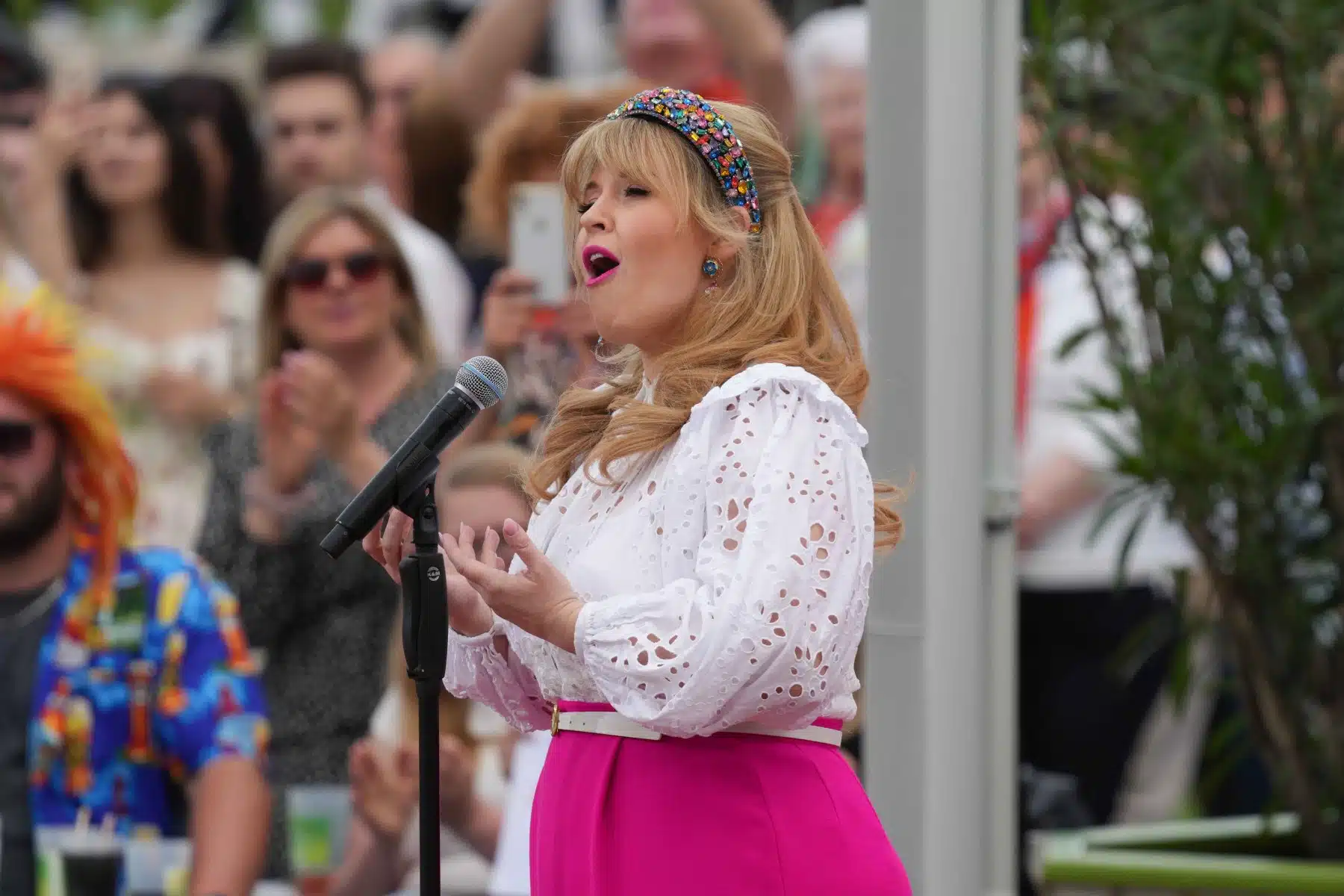 14.05.2023 Maite Kelly in der Unterhaltungsshow ZDF Fernsehgarten am 14.05.2023 in Mainz. 14.05.2023 Maite Kelly in der Unterhaltungsshow ZDF Fernsehgarten am 14.05.2023 in Mainz.