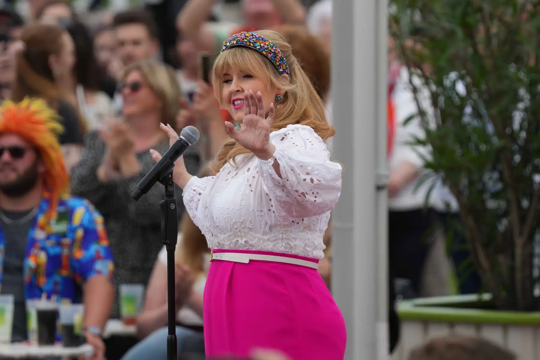 14.05.2023 Maite Kelly in der Unterhaltungsshow ZDF Fernsehgarten am 14.05.2023 in Mainz. 14.05.2023 Maite Kelly in der Unterhaltungsshow ZDF Fernsehgarten am 14.05.2023 in Mainz.