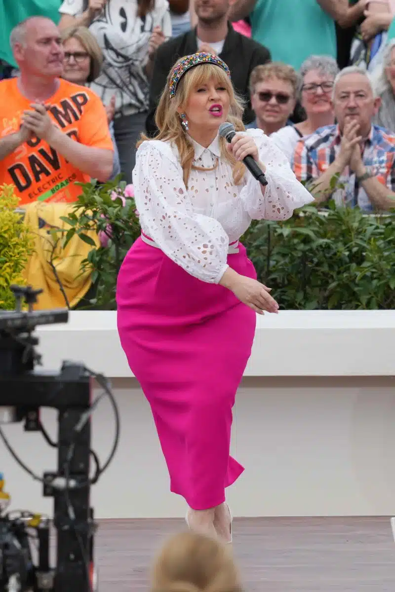 14.05.2023 Maite Kelly in der Unterhaltungsshow ZDF Fernsehgarten am 14.05.2023 in Mainz. 14.05.2023 Maite Kelly in der Unterhaltungsshow ZDF Fernsehgarten am 14.05.2023 in Mainz.