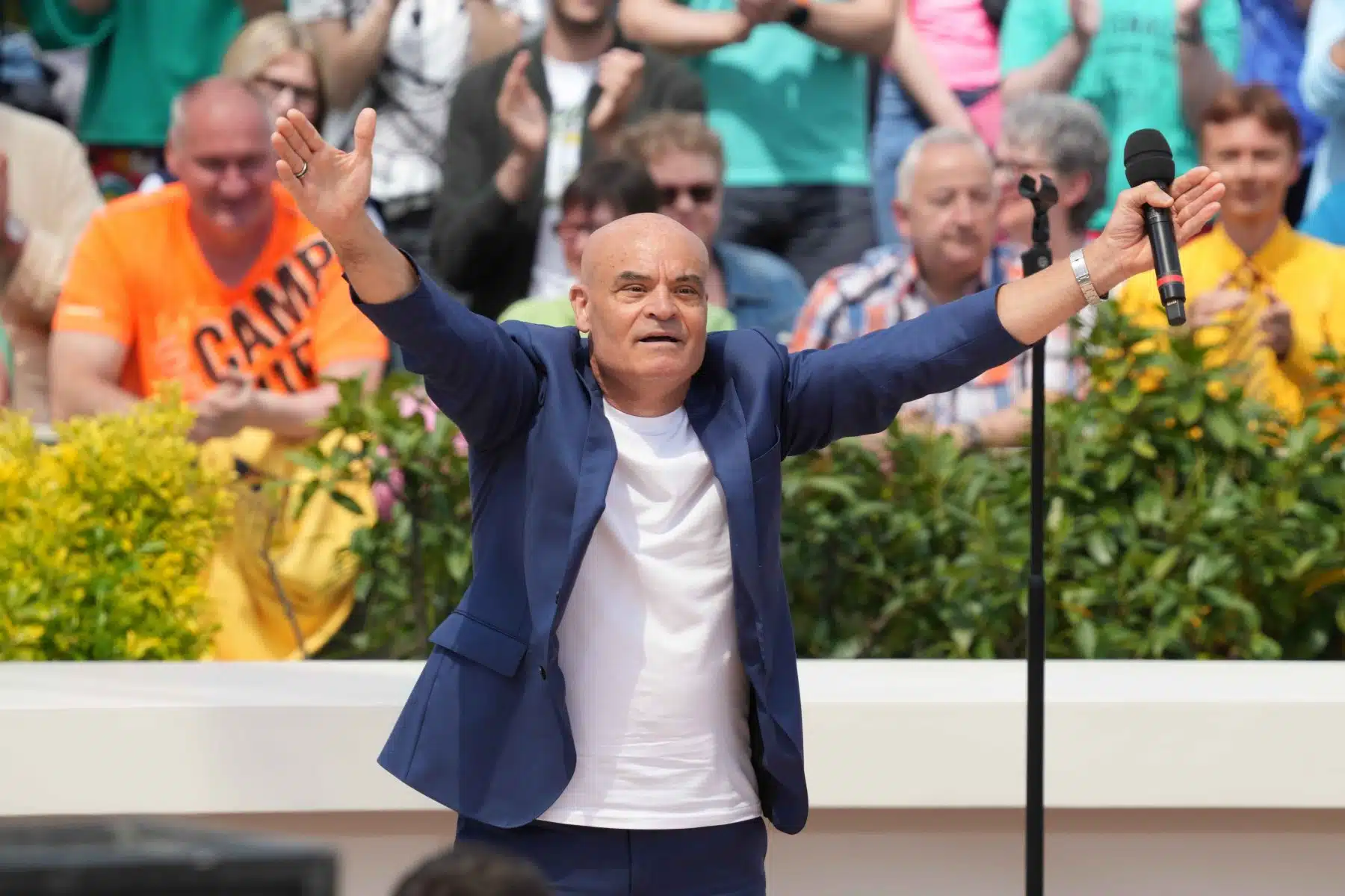 14.05.2023 Bruno Zarrella in der Unterhaltungsshow ZDF Fernsehgarten am 14.05.2023 in Mainz. 14.05.2023 Bruno Zarrella in der Unterhaltungsshow ZDF Fernsehgarten am 14.05.2023 in Mainz.