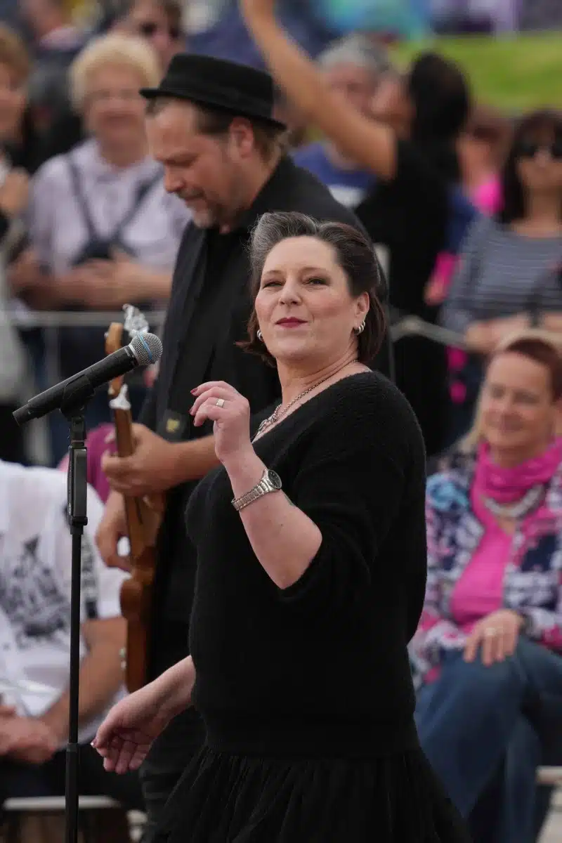 14.05.2023 AnNa R in der Unterhaltungsshow ZDF Fernsehgarten am 14.05.2023 in Mainz. 14.05.2023 AnNa R in der Unterhaltungsshow ZDF Fernsehgarten am 14.05.2023 in Mainz.