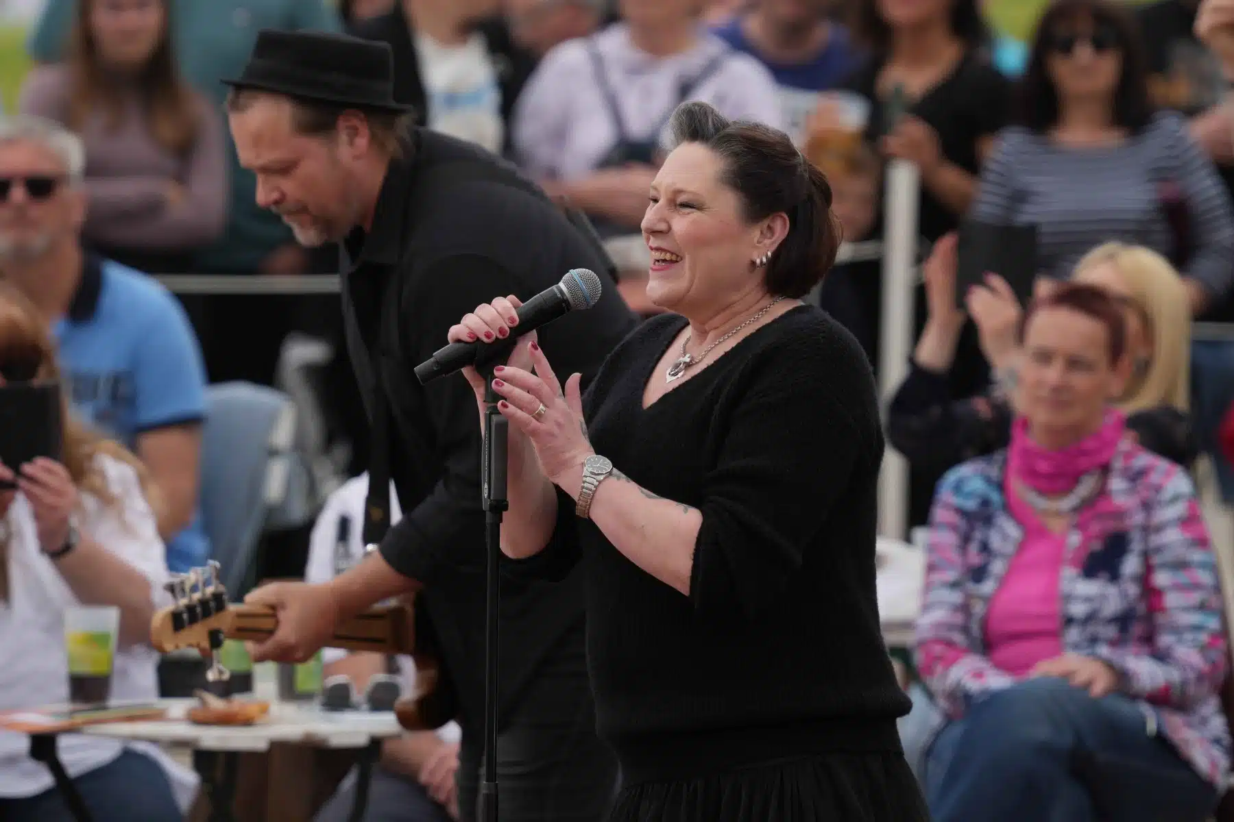 14.05.2023 AnNa R in der Unterhaltungsshow ZDF Fernsehgarten am 14.05.2023 in Mainz. 14.05.2023 AnNa R in der Unterhaltungsshow ZDF Fernsehgarten am 14.05.2023 in Mainz.