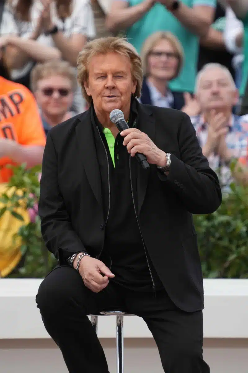 14.05.2023 Howard Carpendale in der Unterhaltungsshow ZDF Fernsehgarten am 14.05.2023 in Mainz. 14.05.2023 Howard Carpendale in der Unterhaltungsshow ZDF Fernsehgarten am 14.05.2023 in Mainz.