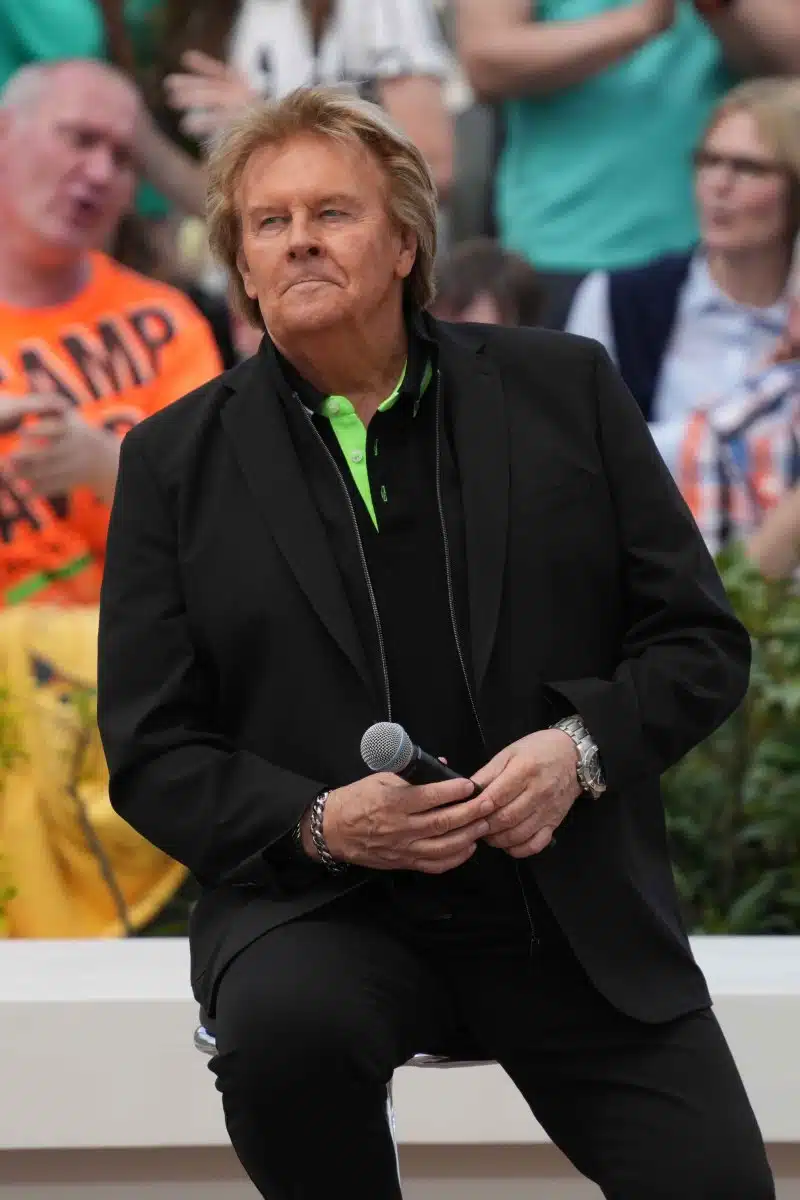 14.05.2023 Howard Carpendale in der Unterhaltungsshow ZDF Fernsehgarten am 14.05.2023 in Mainz. 14.05.2023 Howard Carpendale in der Unterhaltungsshow ZDF Fernsehgarten am 14.05.2023 in Mainz.