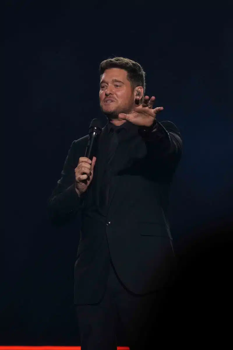 18.03.2023 Michael Bublé präsentierte sein herausragendes Repertoire in der SAP Arena Mannheim.
Foto © by Boris Korpak/ bokopictures 18.03.2023 Michael Bublé präsentierte sein herausragendes Repertoire in der SAP Arena Mannheim.
Foto © by Boris Korpak/ bokopictures