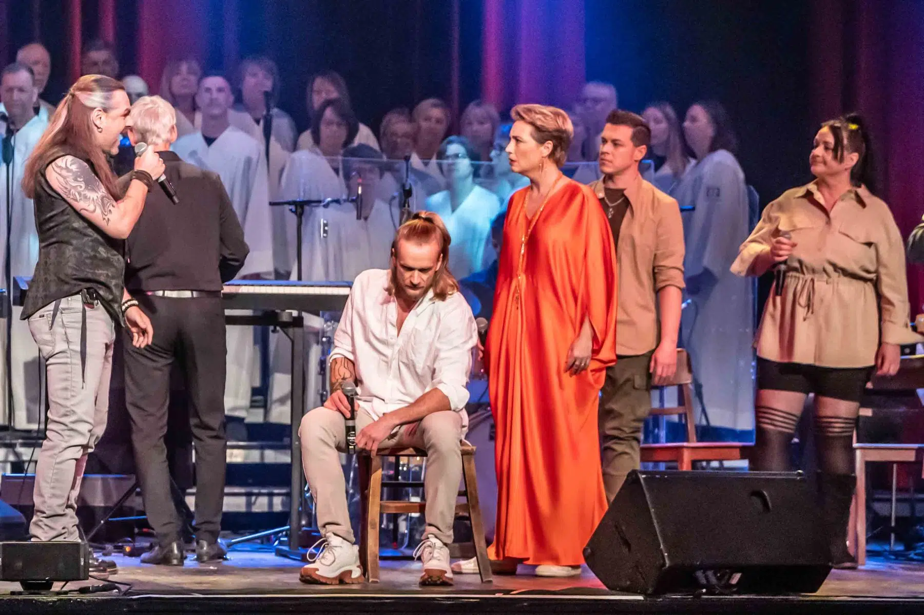 Foto: Helmut Dell, Mannheim, Jesus Christ Superstar in Concert, Capitol, am 17.04.2025 Foto: Helmut Dell, Mannheim, Jesus Christ Superstar in Concert, Capitol, am 17.04.2025