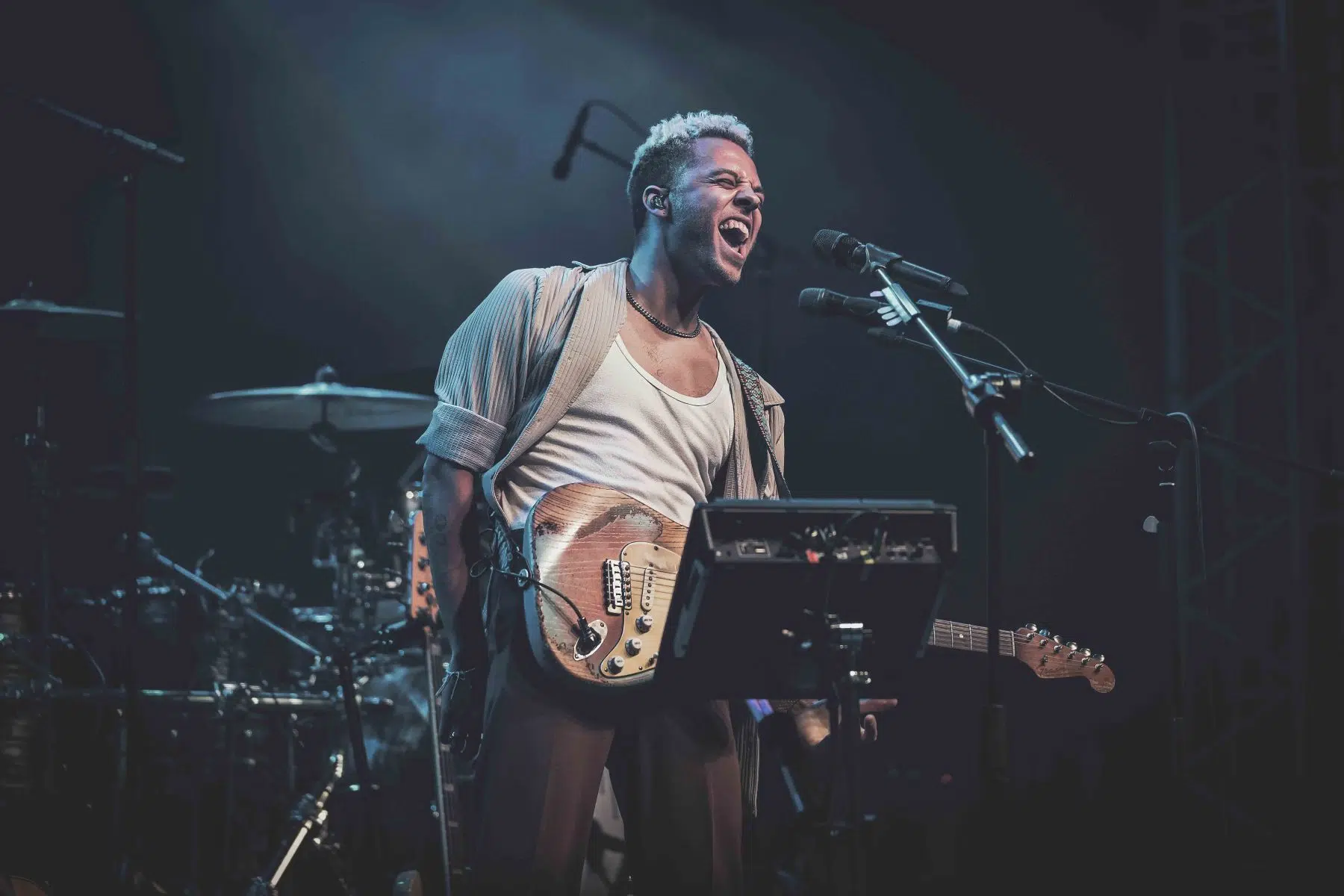 Calum Scott auf Europatournee 2024 Support in Mannheim war Malik Harris. Calum Scott auf Europatournee 2024 Support in Mannheim war Malik Harris.