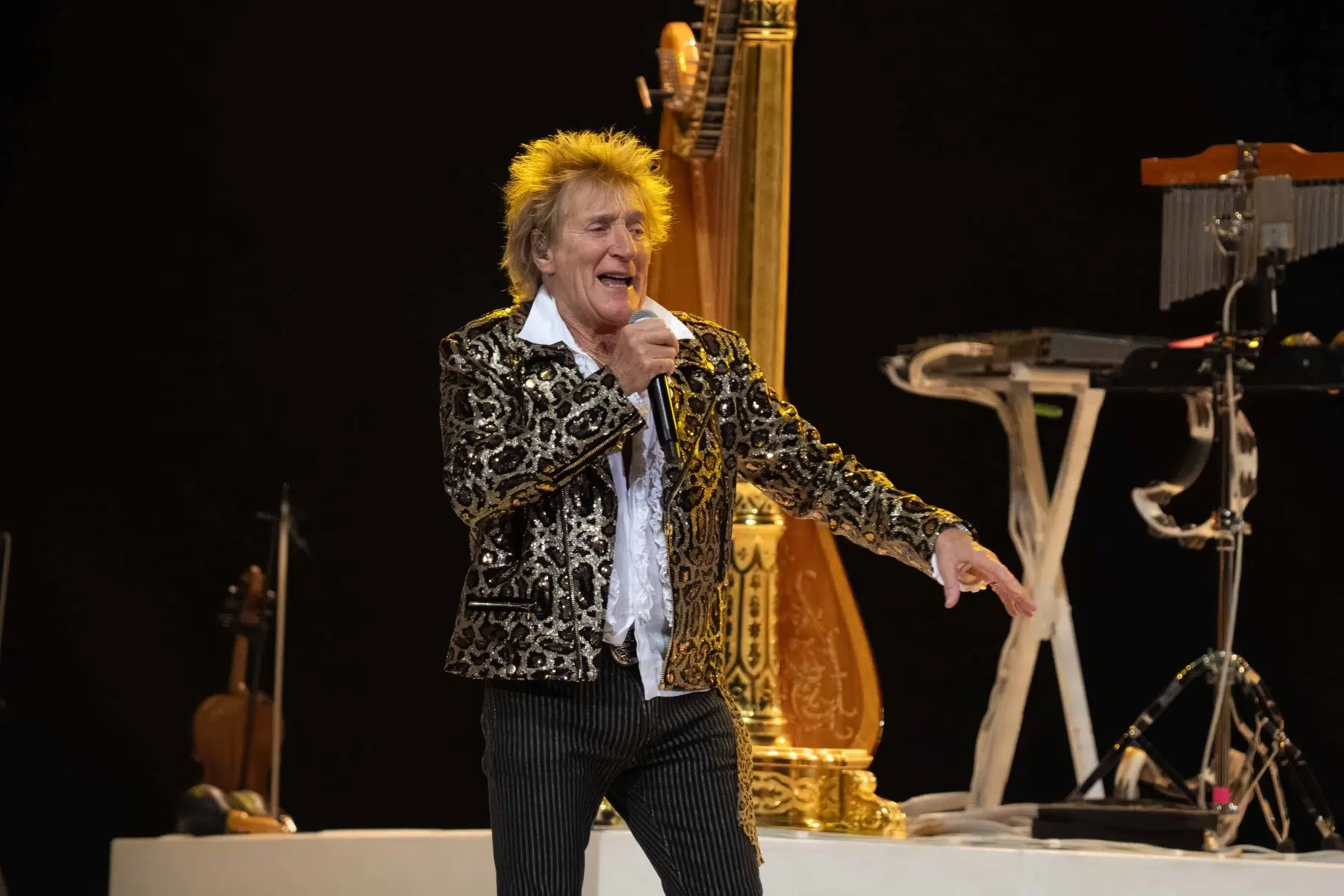 Rod Stewart mit seiner One More Time Tour in der SAP Arena Mannheim.
Foto © by Boris Korpak | bokopictures Rod Stewart mit seiner One More Time Tour in der SAP Arena Mannheim.
Foto © by Boris Korpak | bokopictures