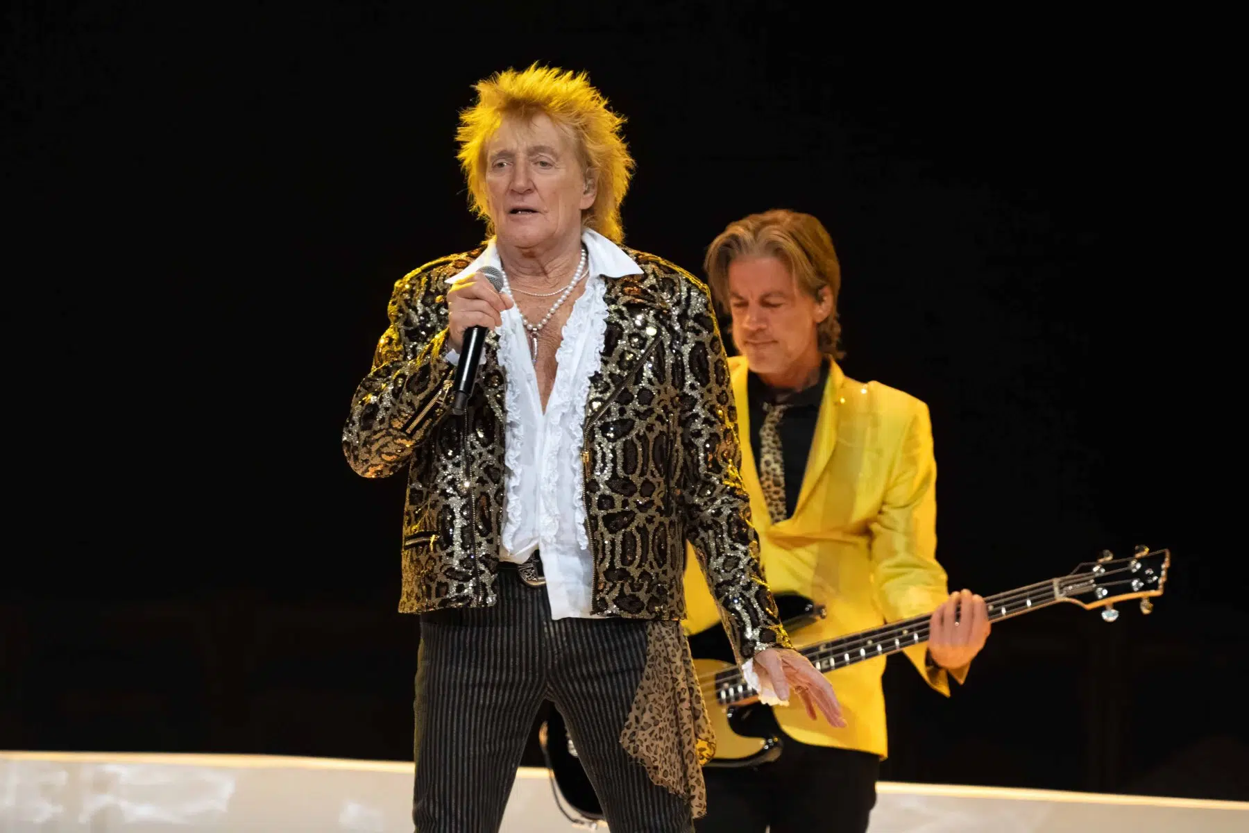 Rod Stewart mit seiner One More Time Tour in der SAP Arena Mannheim.
Foto © by Boris Korpak | bokopictures Rod Stewart mit seiner One More Time Tour in der SAP Arena Mannheim.
Foto © by Boris Korpak | bokopictures