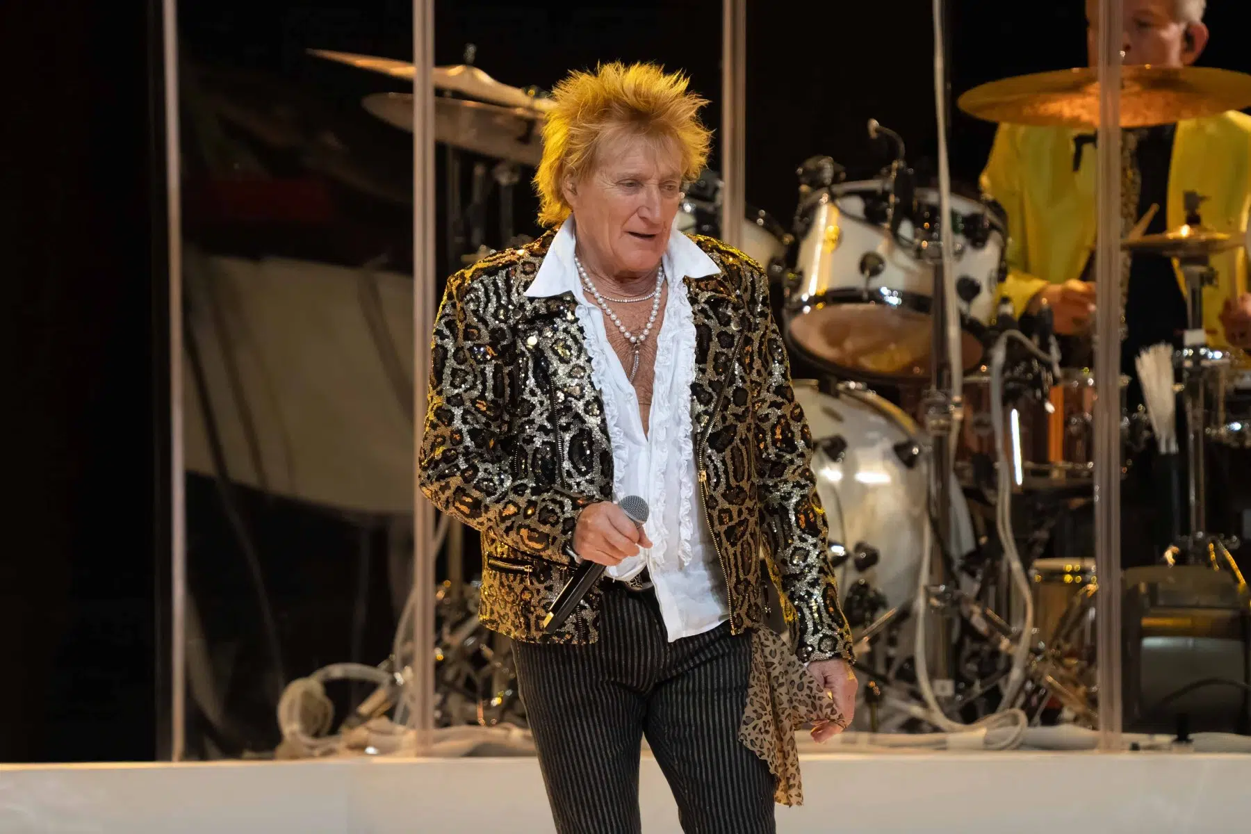 Rod Stewart mit seiner One More Time Tour in der SAP Arena Mannheim.
Foto © by Boris Korpak | bokopictures Rod Stewart mit seiner One More Time Tour in der SAP Arena Mannheim.
Foto © by Boris Korpak | bokopictures