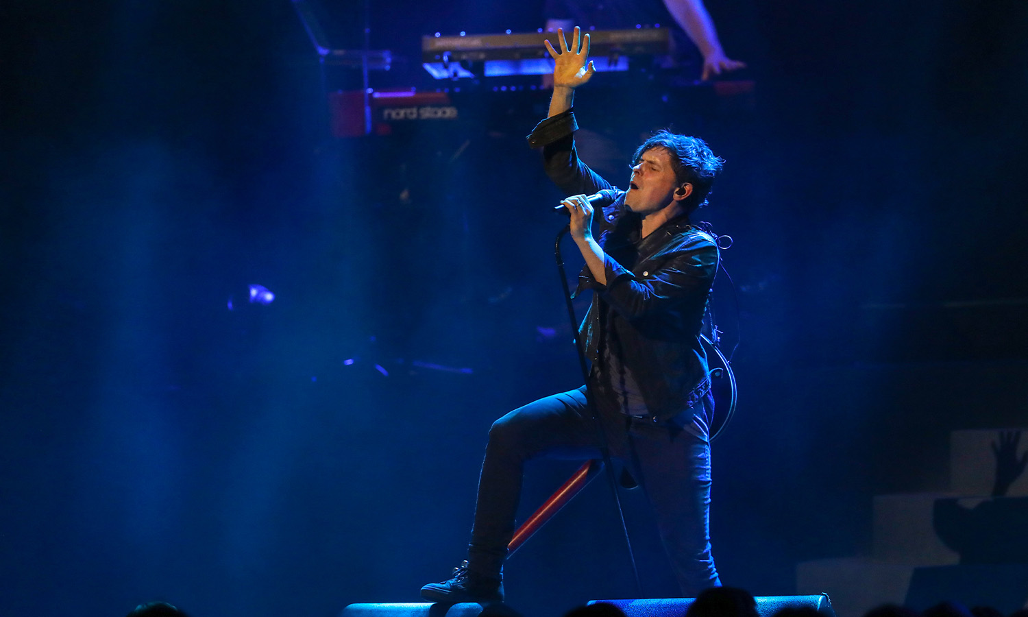 Michael Patrick Kelly live im Rosengarten Mannheim mit emotionaler Konzertshow, starker Bühnenpräsenz und begeisterten Fans