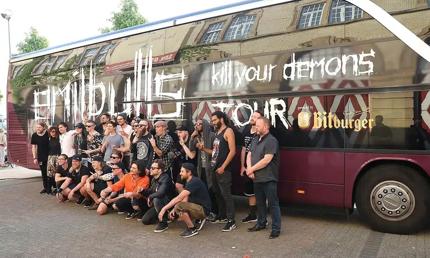 EMIL BULLS während der Kill Your Demons Tour Part II in Mannheim