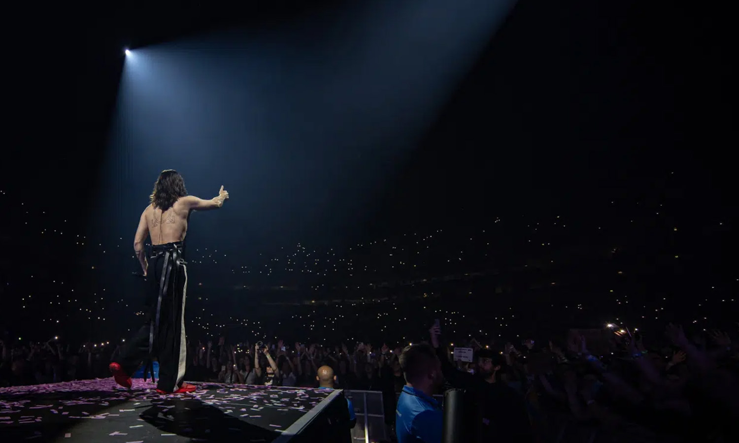 Jared Leto bei der The Monolith Tour in der LANXESS arena Köln
