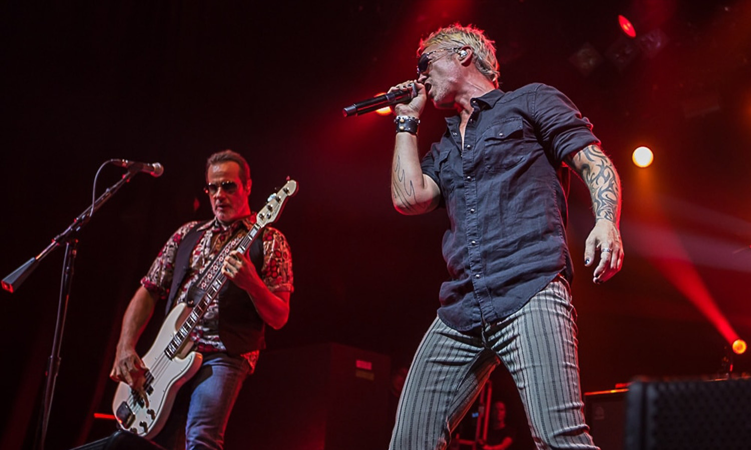 Stone Temple Pilots mit Sänger Jeff Gutt bei ihrem Konzert 2019 in der Batschkapp Frankfurt